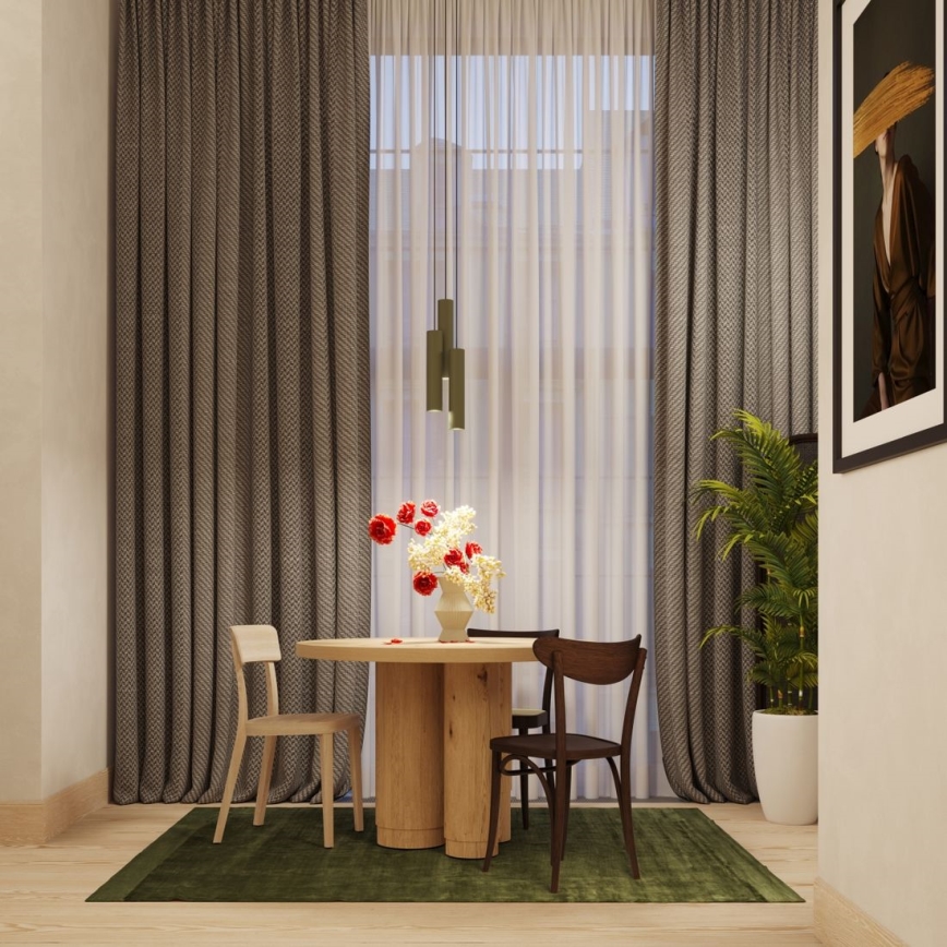 Κρεμαστό φωτιστικό οροφής LAGOS 1xGU10/10W/230V πράσινο