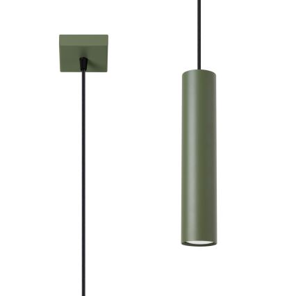 Κρεμαστό φωτιστικό οροφής LAGOS 1xGU10/10W/230V πράσινο