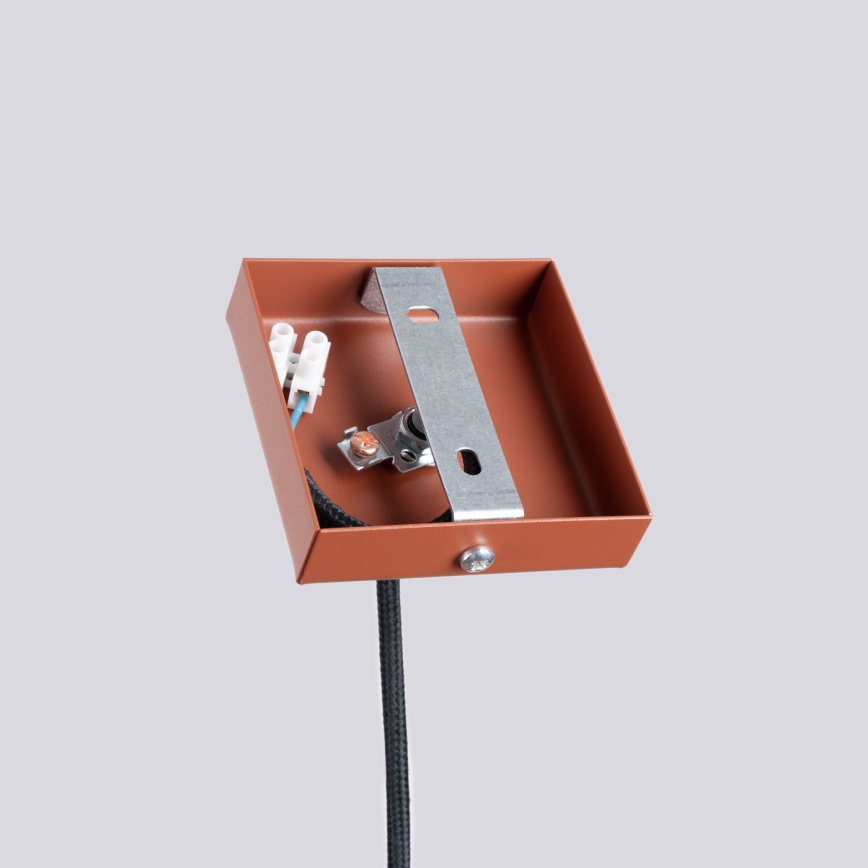 Κρεμαστό φωτιστικό οροφής LAGOS 1xGU10/10W/230V κόκκινο