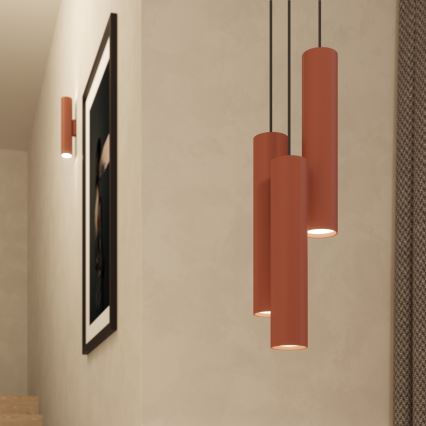 Φωτιστικό τοίχου LAGOS 2xGU10/10W/230V κόκκινο