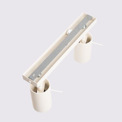 Φωτιστικό σποτ RING 2xGU10/10W/230V κρεμ