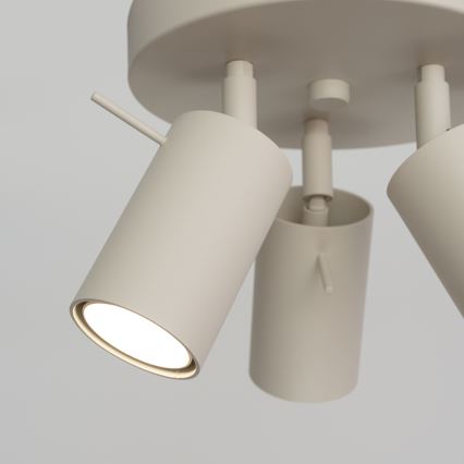 Φωτιστικό σποτ RING 3xGU10/10W/230V κρεμ