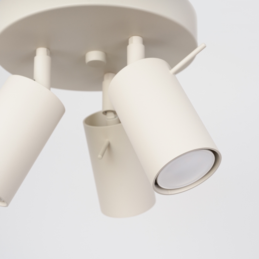 Φωτιστικό σποτ RING 3xGU10/10W/230V κρεμ