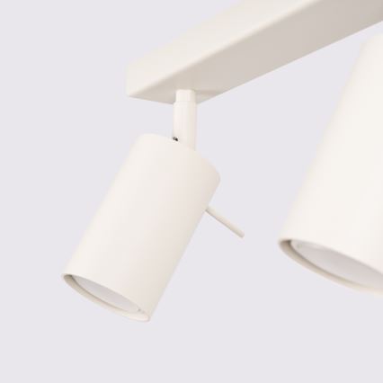Φωτιστικό σποτ RING 4xGU10/10W/230V κρεμ