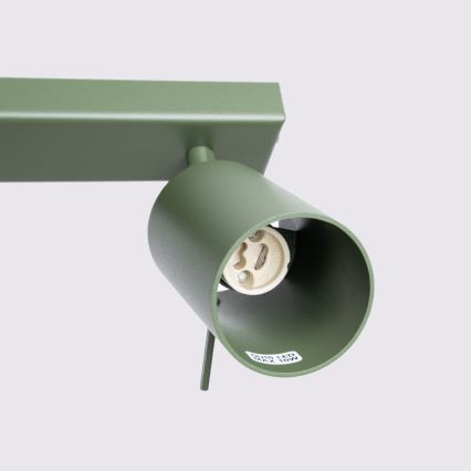 Φωτιστικό σποτ RING 3xGU10/10W/230V πράσινο