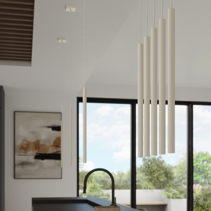 Κρεμαστό φωτιστικό οροφής PASTELO 1xG9/8W/230V κρεμ