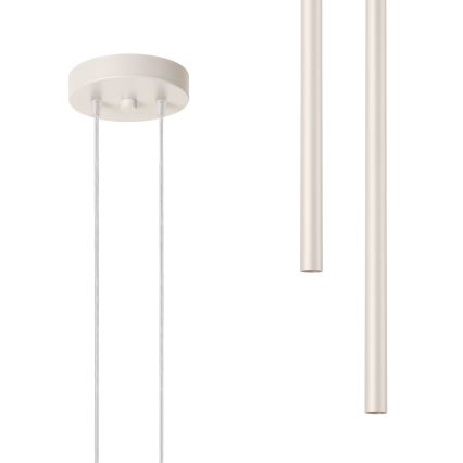 Κρεμαστό φωτιστικό οροφής PASTELO 2xG9/8W/230V κρεμ