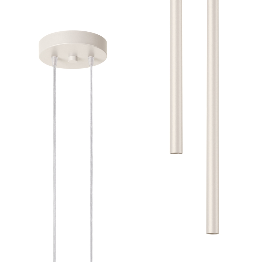 Κρεμαστό φωτιστικό οροφής PASTELO 2xG9/8W/230V κρεμ