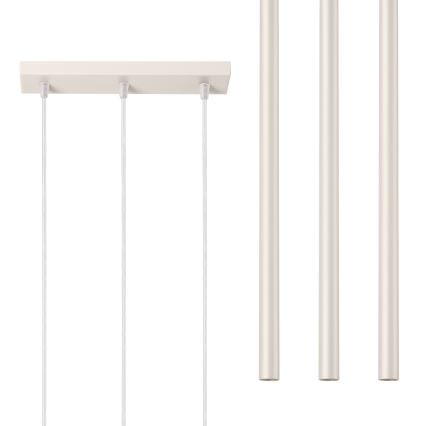 Κρεμαστό φωτιστικό οροφής PASTELO 3xG9/8W/230V κρεμ