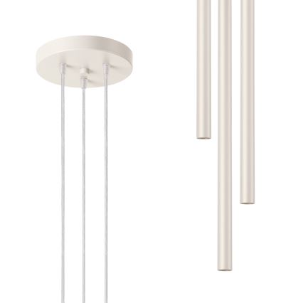 Κρεμαστό φωτιστικό οροφής PASTELO 3xG9/8W/230V κρεμ