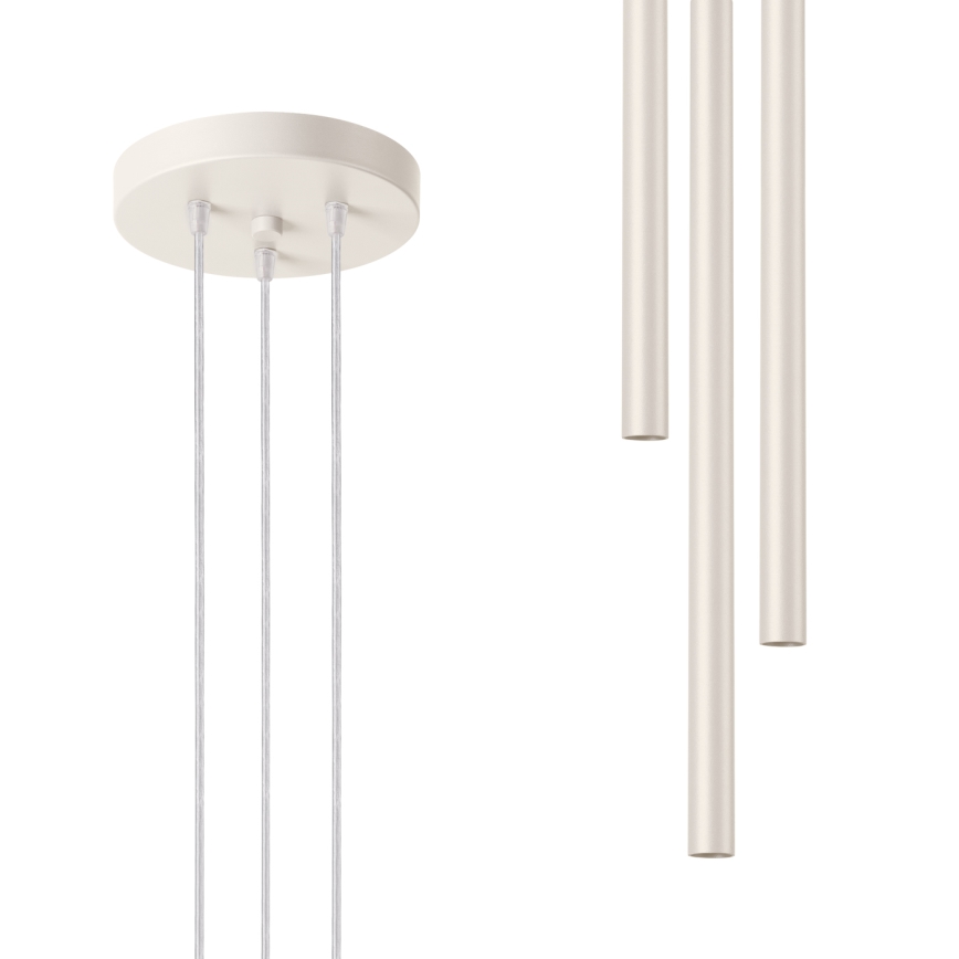 Κρεμαστό φωτιστικό οροφής PASTELO 3xG9/8W/230V κρεμ