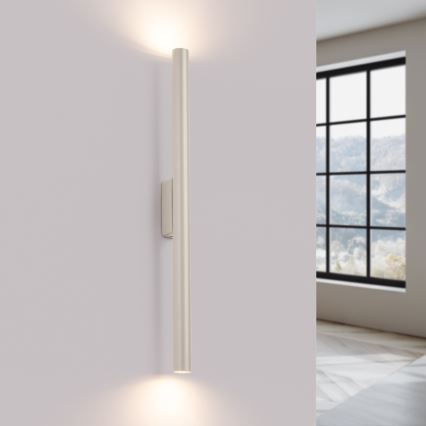 Φωτιστικό τοίχου PASTELO 2xG9/8W/230V κρεμ