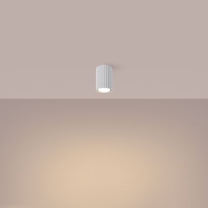 Φωτιστικό σποτ KARBON 1xGU10/10W/230V 10 cm λευκό