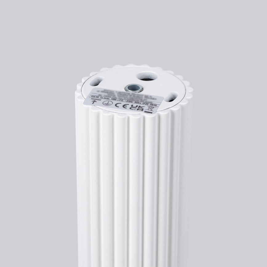 Φωτιστικό σποτ KARBON 1xGU10/10W/230V 30 cm λευκό