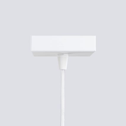 Κρεμαστό φωτιστικό οροφής KARBON 1xGU10/10W/230V λευκό