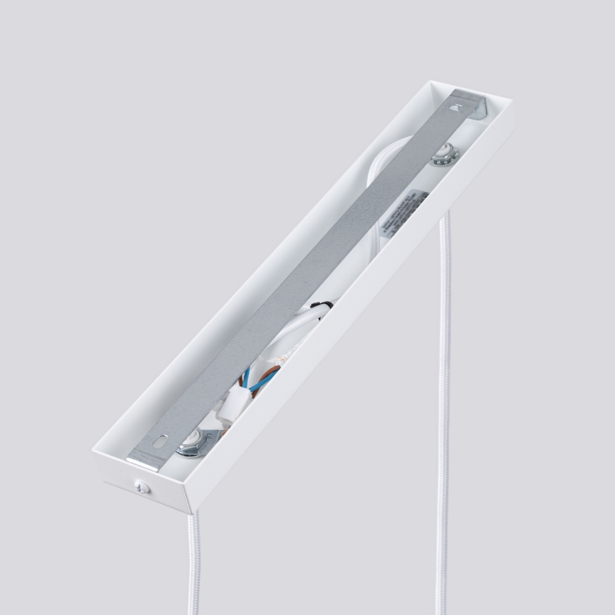 Κρεμαστό φωτιστικό οροφής KARBON 2xGU10/10W/230V λευκό