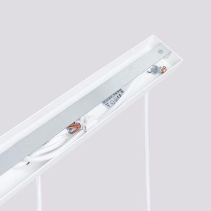 Κρεμαστό φωτιστικό οροφής KARBON 3xGU10/10W/230V λευκό