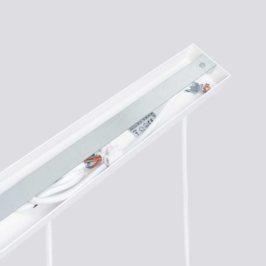 Κρεμαστό φωτιστικό οροφής KARBON 3xGU10/10W/230V λευκό