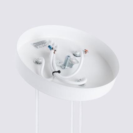 Κρεμαστό φωτιστικό οροφής KARBON 3xGU10/10W/230V λευκό