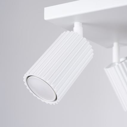 Φωτιστικό σποτ KARBON 4xGU10/10W/230V λευκό