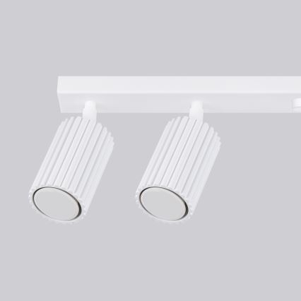 Φωτιστικό σποτ KARBON 6xGU10/10W/230V λευκό