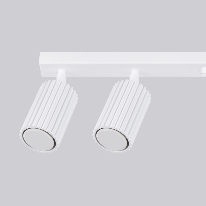 Φωτιστικό σποτ KARBON 6xGU10/10W/230V λευκό
