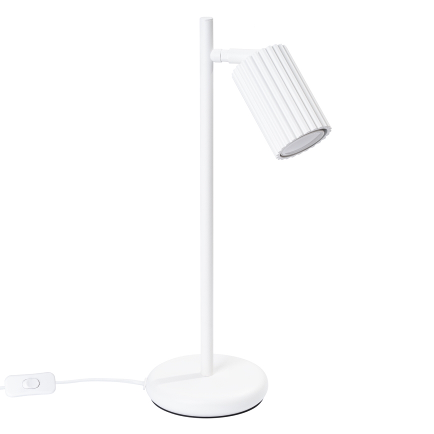 Eπιτραπέζιο φωτιστικό KARBON 1xGU10/10W/230V λευκό