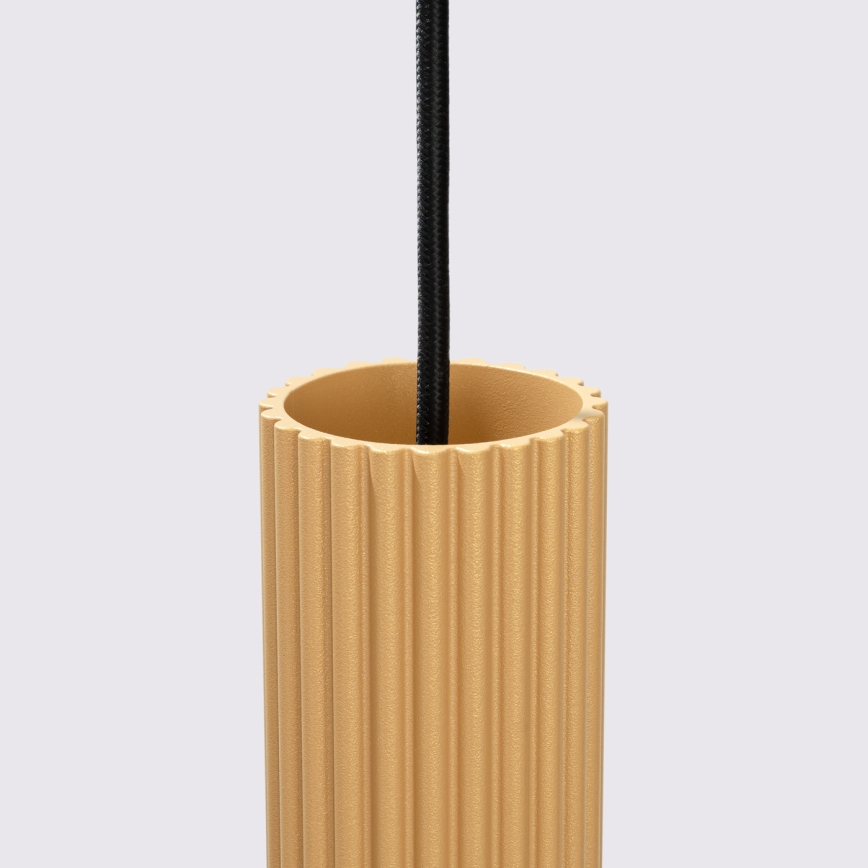 Κρεμαστό φωτιστικό οροφής KARBON 2xGU10/10W/230V χρυσό