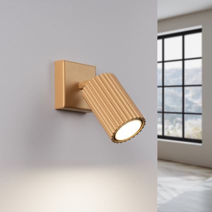 Σποτ τοίχου KARBON 1xGU10/10W/230V χρυσό