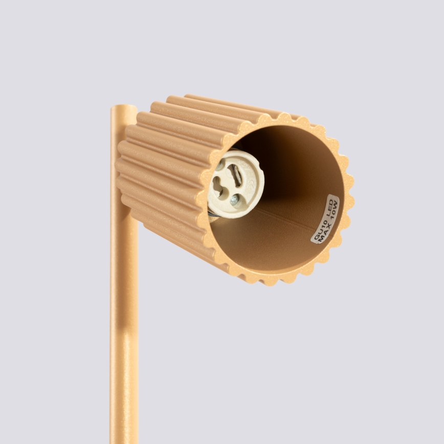 Eπιτραπέζιο φωτιστικό KARBON 1xGU10/10W/230V χρυσό