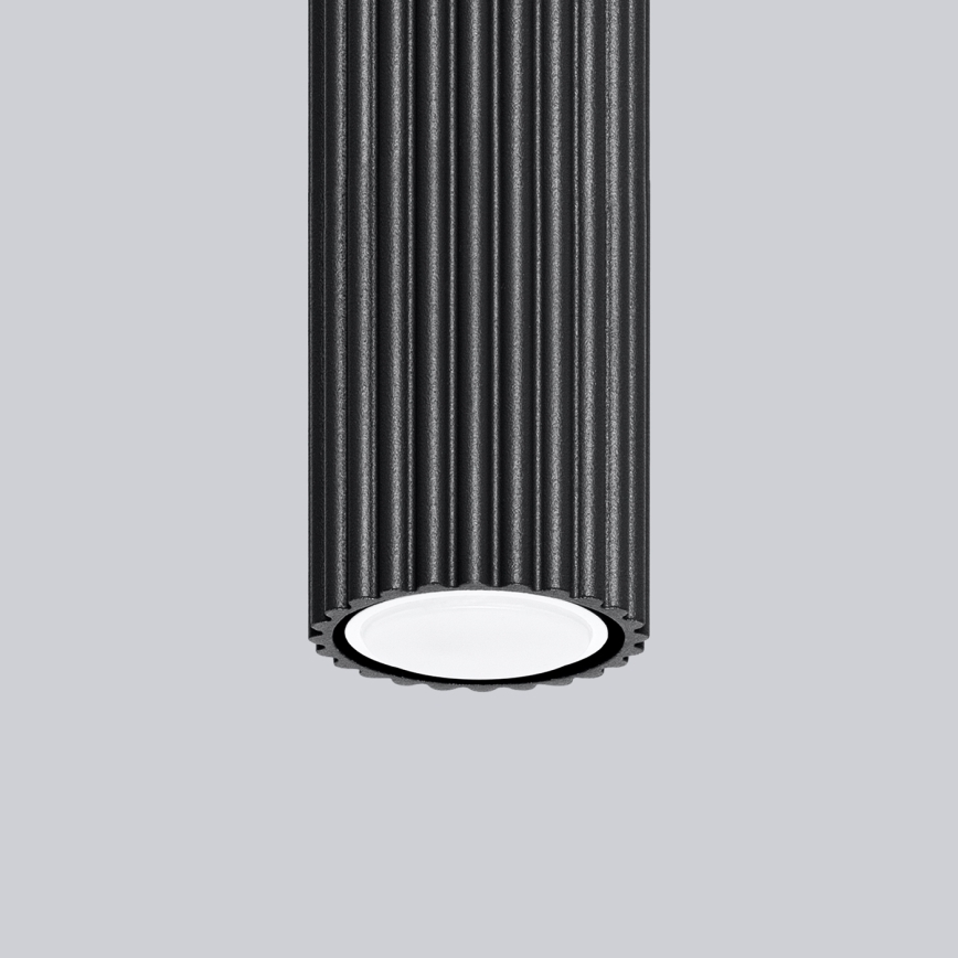 Φωτιστικό σποτ KARBON 1xGU10/10W/230V 30 cm μαύρο