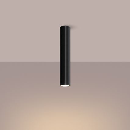 Φωτιστικό σποτ KARBON 1xGU10/10W/230V 40 cm μαύρο