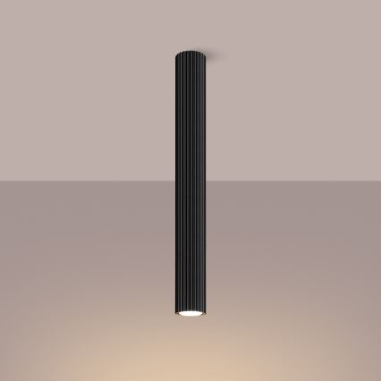 Φωτιστικό σποτ KARBON 1xGU10/10W/230V 60 cm μαύρο