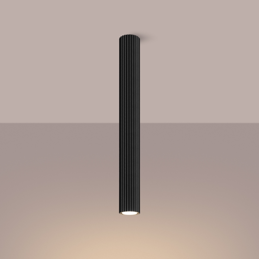 Φωτιστικό σποτ KARBON 1xGU10/10W/230V 60 cm μαύρο