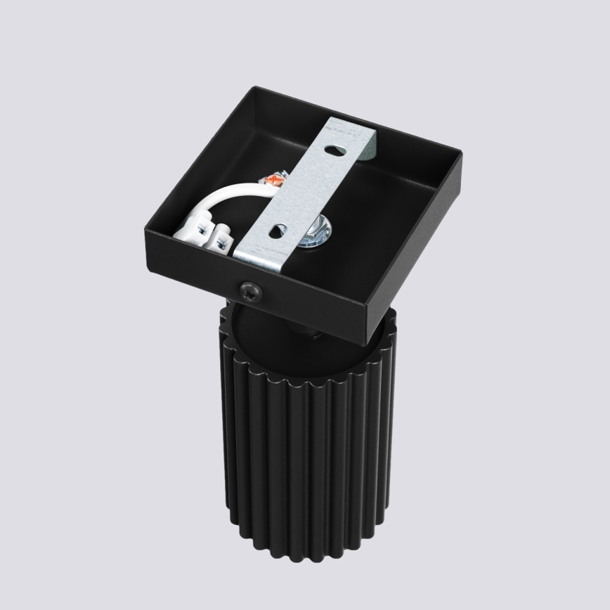 Σποτ τοίχου KARBON 1xGU10/10W/230V μαύρο