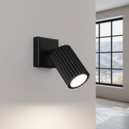 Σποτ τοίχου KARBON 1xGU10/10W/230V μαύρο