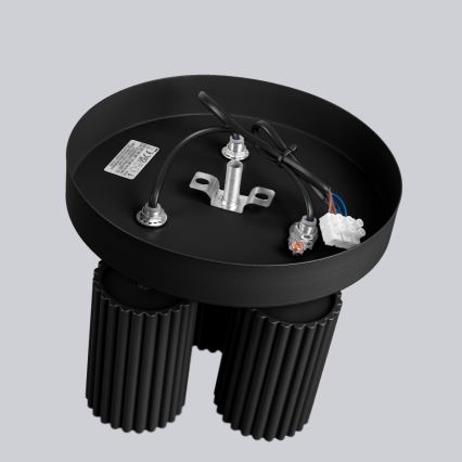 Φωτιστικό σποτ KARBON 3xGU10/10W/230V μαύρο