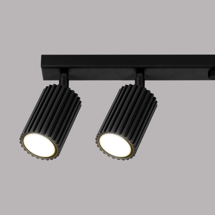 Φωτιστικό σποτ KARBON 6xGU10/10W/230V μαύρο