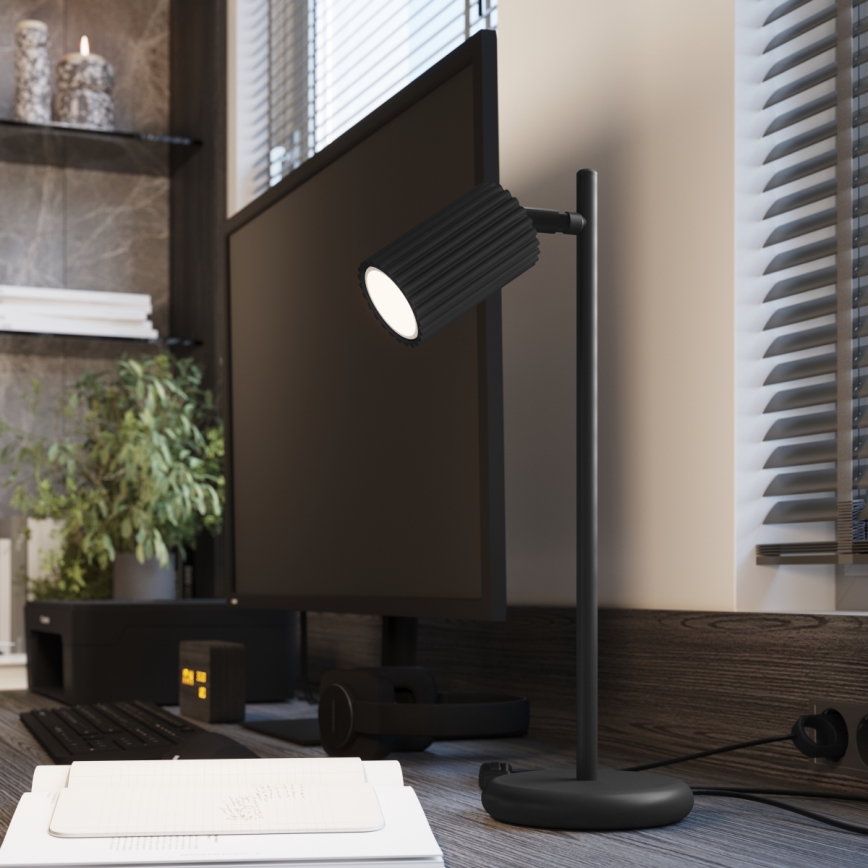 Eπιτραπέζιο φωτιστικό KARBON 1xGU10/10W/230V μαύρο