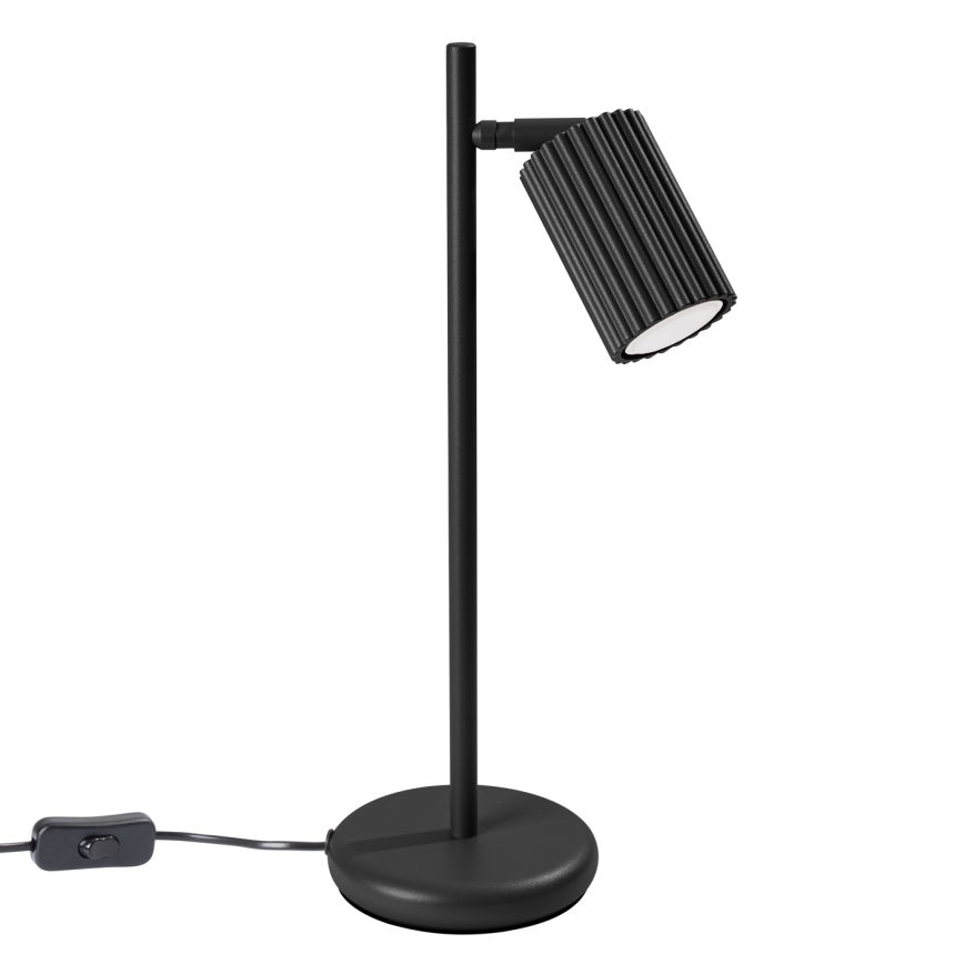 Eπιτραπέζιο φωτιστικό KARBON 1xGU10/10W/230V μαύρο
