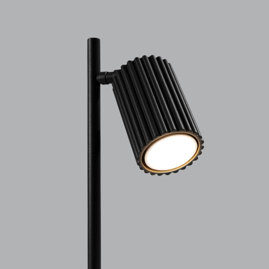 Eπιτραπέζιο φωτιστικό KARBON 1xGU10/10W/230V μαύρο