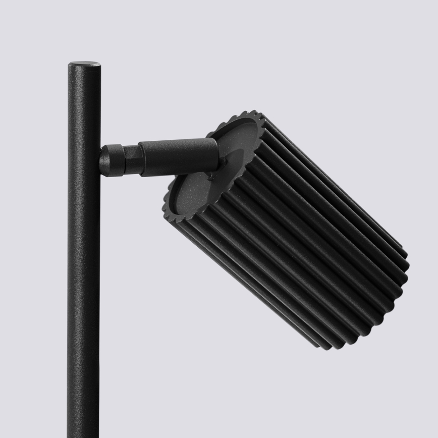 Eπιτραπέζιο φωτιστικό KARBON 1xGU10/10W/230V μαύρο