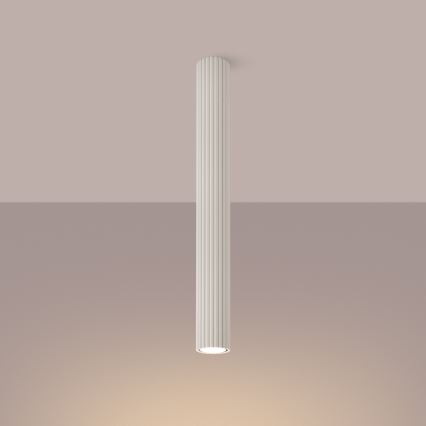 Φωτιστικό σποτ KARBON 1xGU10/10W/230V 60 cm κρεμ