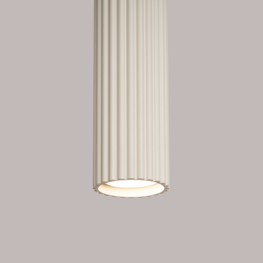 Κρεμαστό φωτιστικό οροφής KARBON 1xGU10/10W/230V κρεμ
