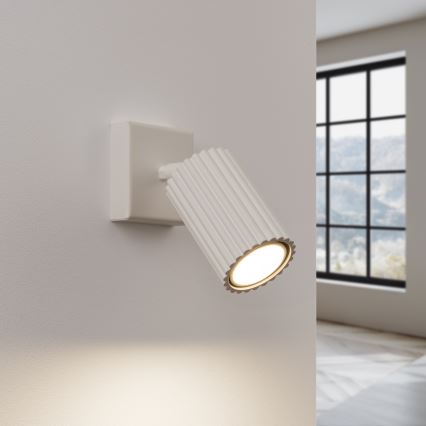 Σποτ τοίχου KARBON 1xGU10/10W/230V κρεμ