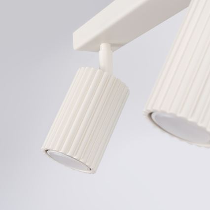 Φωτιστικό σποτ KARBON 2xGU10/10W/230V κρεμ