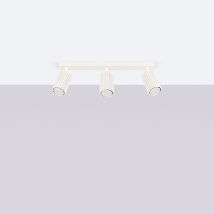 Φωτιστικό σποτ KARBON 3xGU10/10W/230V κρεμ