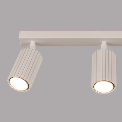 Φωτιστικό σποτ KARBON 3xGU10/10W/230V κρεμ