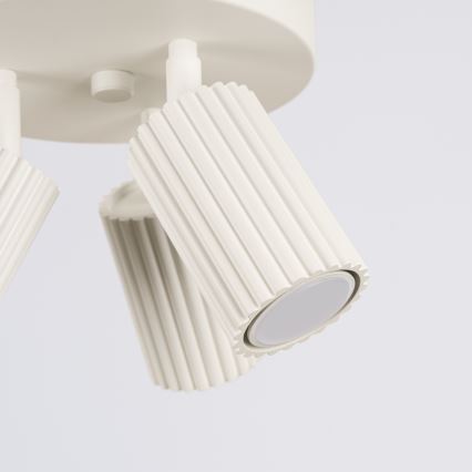 Φωτιστικό σποτ KARBON 3xGU10/10W/230V κρεμ