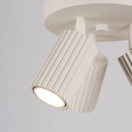 Φωτιστικό σποτ KARBON 3xGU10/10W/230V κρεμ